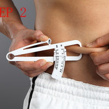 Load image into Gallery viewer, Personal Body Fat Analyzer, Skin-Fold Caliper Tester with Measure Chart
