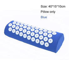 Load image into Gallery viewer, Needle Acupressure, Massage and Yoga Mat and Pillow Cushion Set for Anti-Stress and Pain Relief
