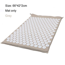 Load image into Gallery viewer, Needle Acupressure, Massage and Yoga Mat and Pillow Cushion Set for Anti-Stress and Pain Relief
