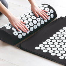 Load image into Gallery viewer, Needle Acupressure, Massage and Yoga Mat and Pillow Cushion Set for Anti-Stress and Pain Relief
